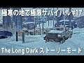 【The Long Dark #17】大雪と凍てつく寒さのなかで極限サバイバル！ダムを目指して旅立つ【アフロマスク】