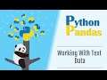 Working with Text Data in Pandas