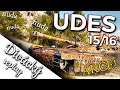 World of Tanks/ Divácký replay/ UDES 15/16 ► z nudy o holý život