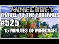 #525 Travel to the farlands, 15 minutes of Minecraft, Playstation 5, gameplay, playthrough
