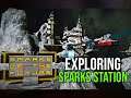 Arresting Robot Sparks Future Station Explore - Space Engineers