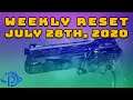 Destiny 2: Reset Guide - July 28th, 2020 | Eververse Inventory and Activities