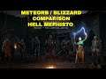 Diablo 2 Resurrected - (Hell Farming Mephisto) Meteorb and Blizzard Comparison -