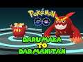 Evolving DARUMAKA to DARMANITAN in Pokemon Go