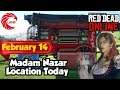 February 14 RDR2 Online Madam Nazar location Today - Red Dead Online Madam Nazar Location Today
