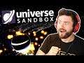 Firing a BLACK HOLE Through Saturn's Rings | Universe Sandbox