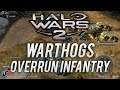 Overrun By Warthogs! | Halo Wars 2 Multiplayer