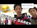 **WE GOT ARRESTED**  🚨  PUBLIC DARES😱 | MALL EDITION