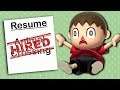 Applying to Jobs Using Animal Crossing as Experience