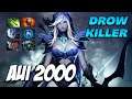 AUI2000 DROW RANGER - Dota 2 Pro Gameplay [Watch & Learn]