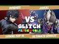 Glitch 7 SSBU - Wishes (Joker) VS Jakal (Wolf) Smash Ultimate L. Round of 16