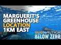 Marguerit's Greenhouse Subnautica Below Zero Location