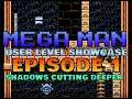 Mega Man Maker User Created Level Showcase - 1.7 - Custom Stage! Reviewed! - Shadows Cutting Deeper