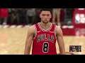 NBA 2K20 MyLeague: Chicago Bulls vs Houston Rockets - Xbox one full gameplay