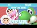 Nimbus #49 fs (Ice Climbers) vs. Reset (Yoshi) Winners Semi - Smash Ultimate
