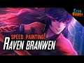 All Things Must Die - Raven Branwen - Speed Painting - Cyan Orange Studio