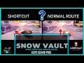Asphalt 9: Elite Grand Prix : Speed Trick&Normal Route in SNOW VAULT