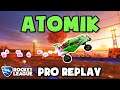 AtomiK Pro Ranked 2v2 POV #64 - Rocket League Replays