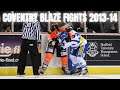 Coventry Blaze 2013-14 fights