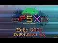 Epsxe emulator Android, Helio G90T game test, 4x resolution + fxaa.