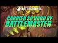 Getting Carried so Hard by Battlemaster | Dogdog Hearthstone Battlegrounds