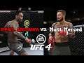 Israel Adesanya Vs. Matt Merced : EA Sports UFC 4 (PS4) (Legendary AI Vs AI) (G.O.A.T.S. Vs. Merced)