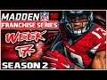 Madden 18 Franchise Mode Year 2 Week 7 - Atlanta Falcons vs Minnesota Vikings