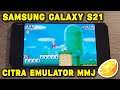 Samsung Galaxy S21 / Exynos 2100 - Mario games / Zelda: A Link Between Worlds - Citra MMJ - Test