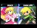 Super Smash Bros Ultimate Amiibo Fights – Request #19599 Peach vs Toon Link