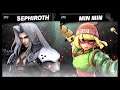Super Smash Bros Ultimate Amiibo Fights – Sephiroth & Co #29 Sephiroth vs Min Min