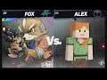 Super Smash Bros Ultimate Amiibo Fights – Steve & Co #152 Fox vs Alex Giant Battle