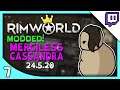 Yeti Streams RIMWORLD | Modded Merciless Cassandra! (RimWorld DLC Gameplay vod part 7)