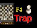 chess f4 rook trap checkmate #Shorts