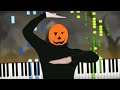 HALLOWEEN THEME SONG - Spooky Scary Skeletons Dance MEME Piano Cover (Sheet Music + midi) Synthesia