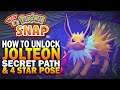 Unlock Jolteon! Outaway Cave Secret Path & 4 Star Photo - New Pokemon Snap Guide
