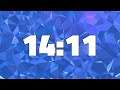 14 MINUTES AND 11 SECONDS TIMER COUNTDOWN [851 seconds - 14:11]