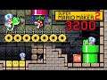 A GOOD GHOST HOUSE PUZZLE LEVEL?! 3200 // Super Mario Maker 2