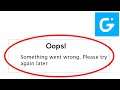 Fix Guru Trade 7 App Oops Something Went Wrong Error Please Try Again Later Problem Solved