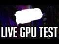 Graphics Card Test & Chill Gaming Ones [LIVE/PC]