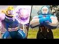 LEGO Marvel vs DC Similar Characters Side by Side Comparison