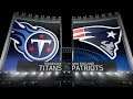 Madden NFL 20 H2H #32 NE England Patriots vs T.Titans| PS4 PRO