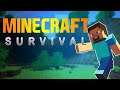 Minecraft survival new house update plus new cave Grinding 1k subs like comment & subscribe