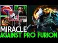 MIRACLE [Phantom Assassin] Unlimited Crit Against Pro Furion Cancer Game 7.26 Dota 2