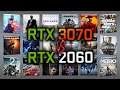 RTX 3070 vs RTX 2060 Benchmark – 65 Tests