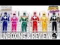 Mighty Morphin Power Rangers Threezero 1/6 Scale Figures Unboxing & Review