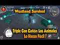Westland Survival Triple Con Cañón Los Animales lo Hacen Fácil!