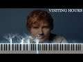 Ed Sheeran - Visiting Hours (Piano Tutorial + Sheets)