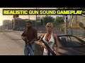 Franklin & Tracey  GTA 5 With Realistic Gun Sound Gameplay