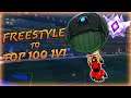FREESTYLING to Top 100 1v1 | Grand Champion Gameplay (Rocket League)