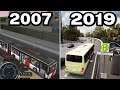 Graphical Evolution of Bus Simulator (2007-2019)